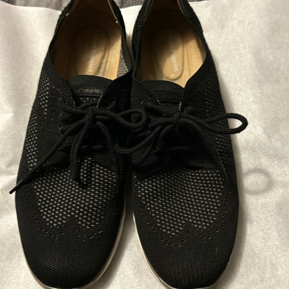 Wing tip lace up mesh knit sneaker 9
